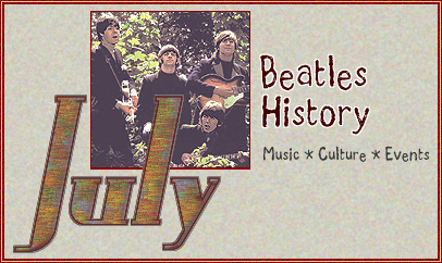 John Lennon and Beatles History for July
