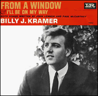 Billy J. Kramer picture sleeve for From A Window.