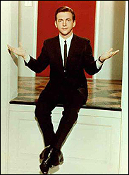Singer-actor Bobby Darin