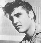A young Elvis Presley, circa 1954.