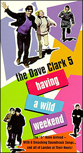 The Dave Clark Five promote their movie in the US under the name "Having A Wild Weekend."