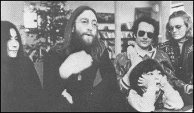 John Lennon and Yoko Ono in 1969.