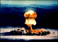 An atomic blast