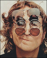A multi-spectacled John Lennon from the Walls and Bridges album.